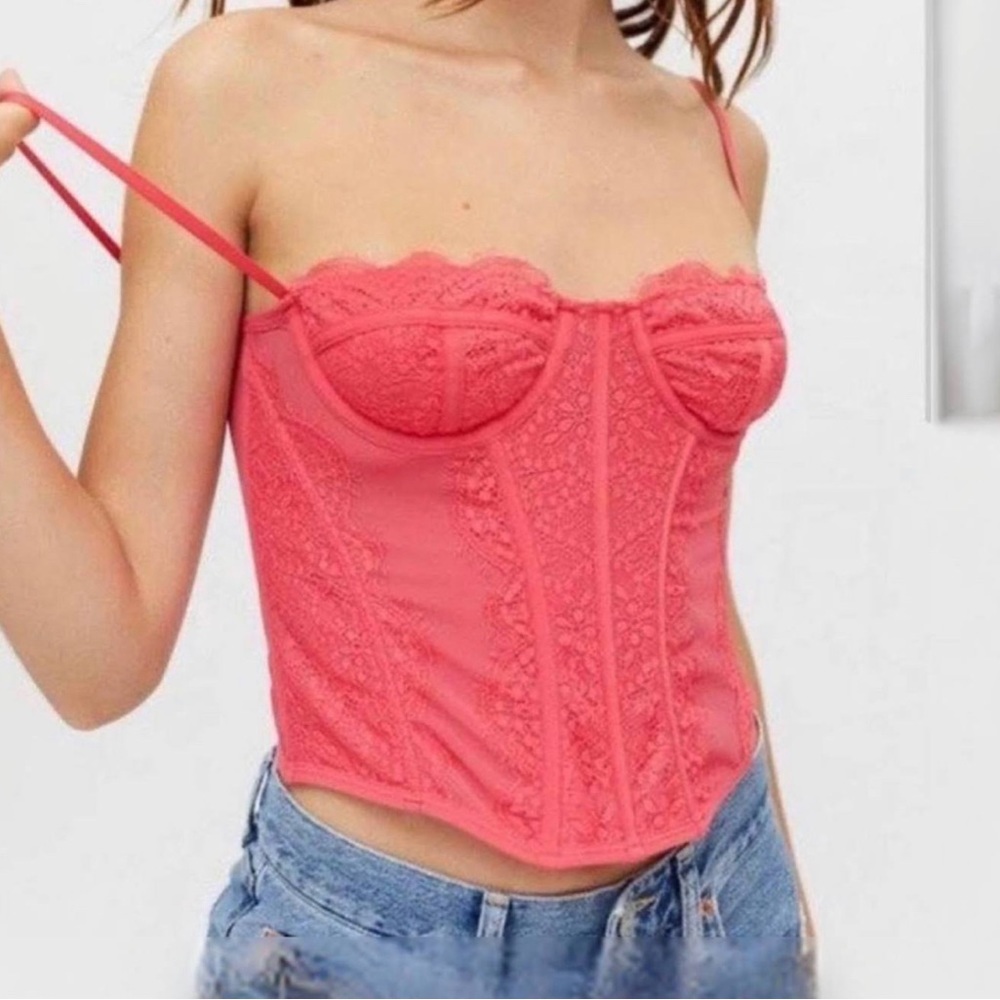 Urban outfitters modern love corset top